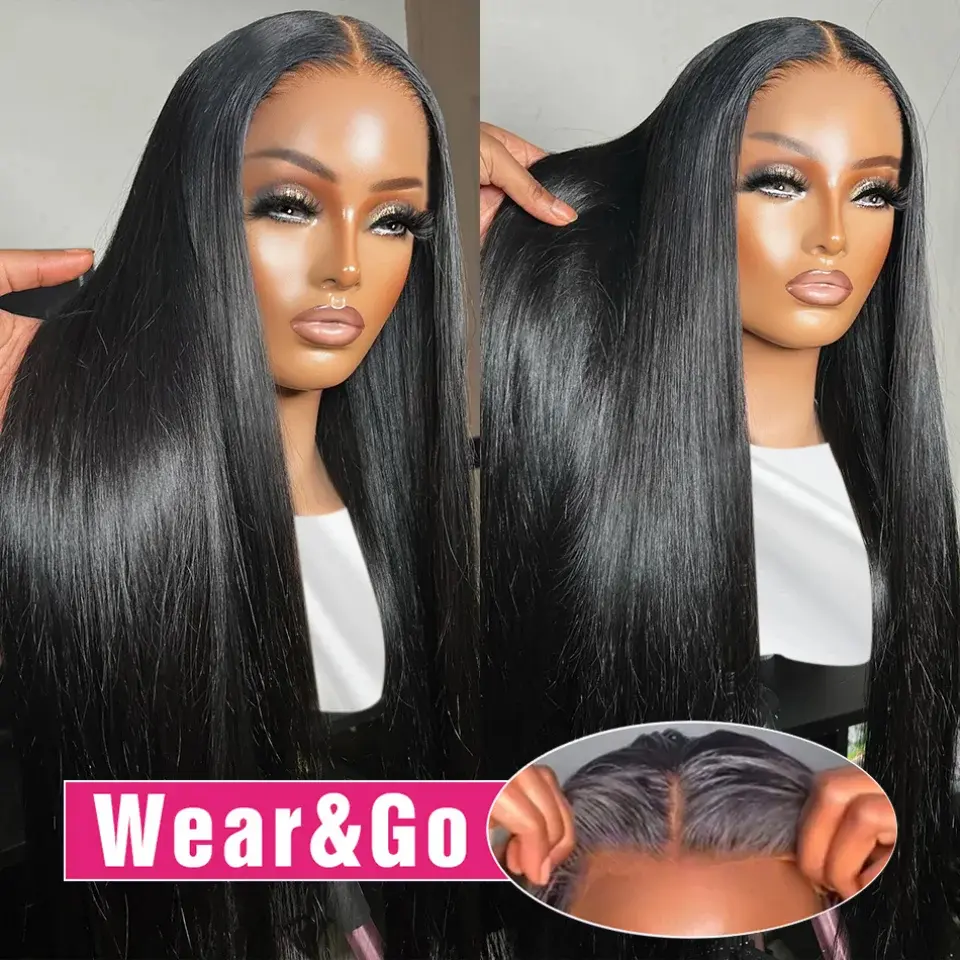 30 Inch 13x6 Lace Front Wigs Human Hair Pre Plucked Straight HD Lace Front Wigs Human Hair 180 Density 13x4 Frontal Wigs Human Hair with Baby Hair Straight Glueless Wigs Human Hair for Women