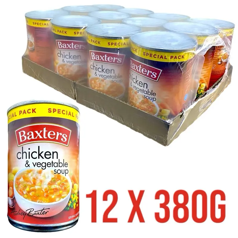 Baxters Chicken & Vegetable Soup Case of 12 x 380g