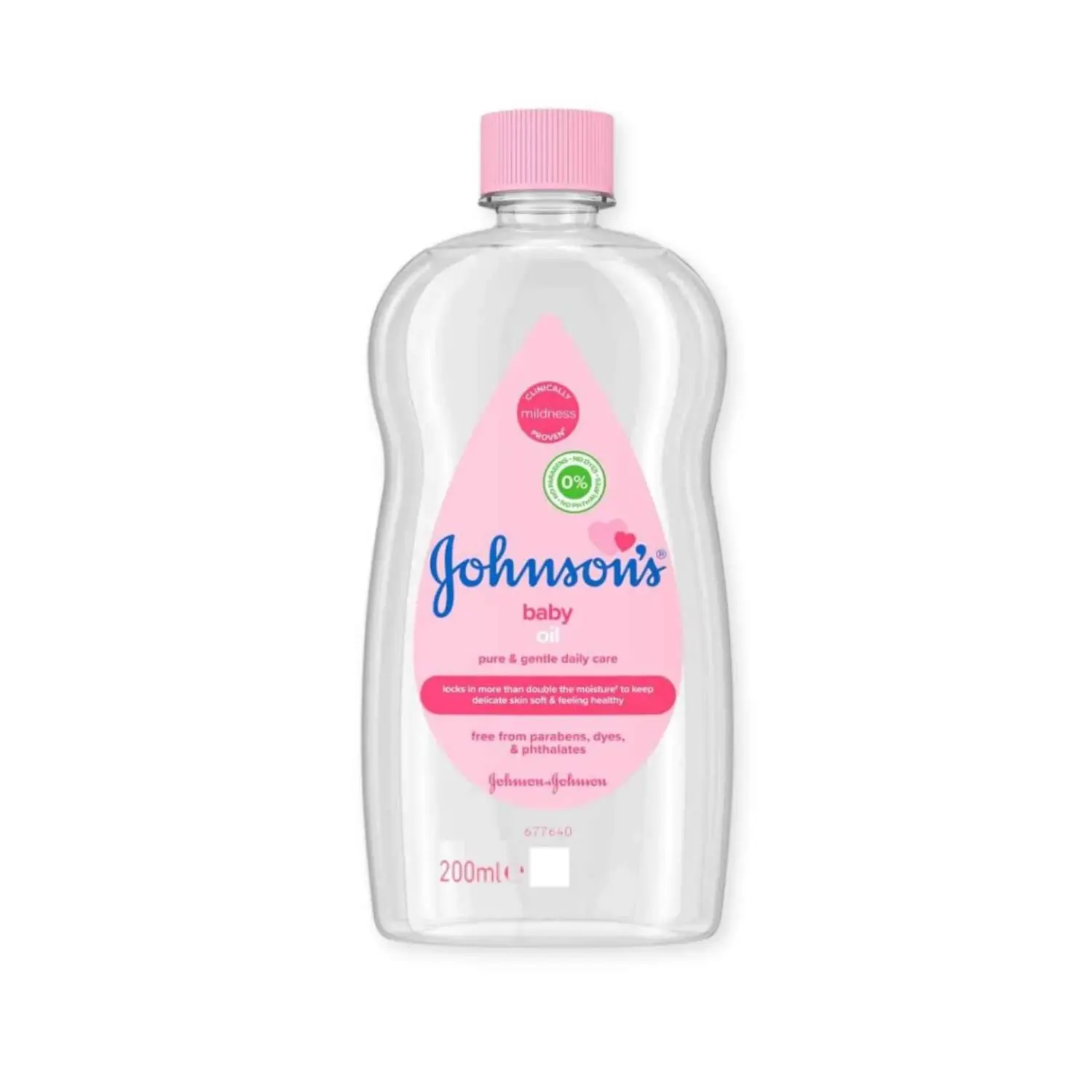 Johnson's Baby Oil 200ml - Moisturizing Baby Oil