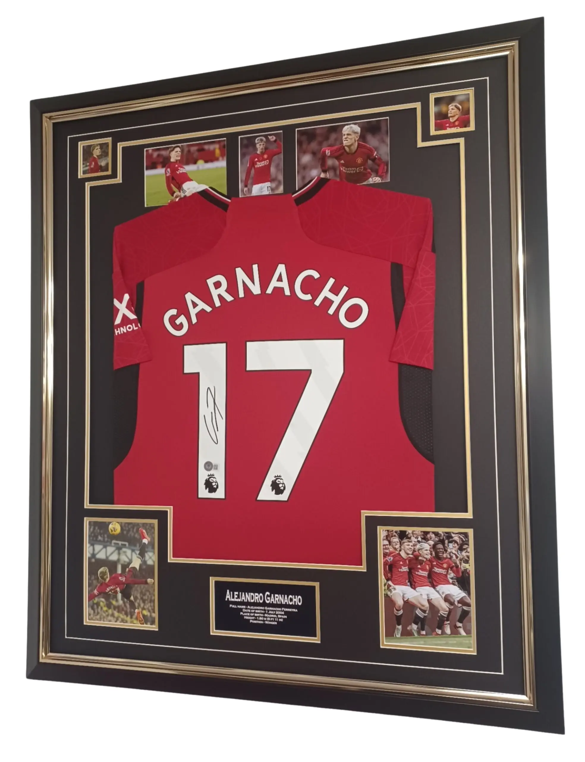 ALEJANDRO GARNACHO United Signed Shirt