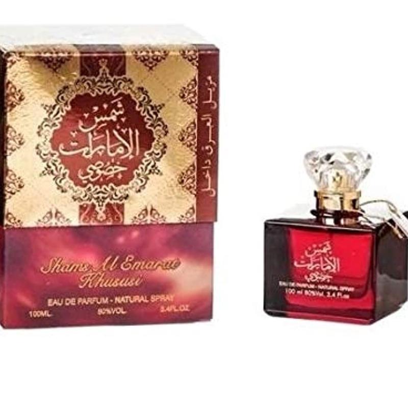 Ard Al Zaafaran Shams Al Emarat Khususi Body Care Spray with Natural Woody Warm Spicy Musk - Comfort 0
