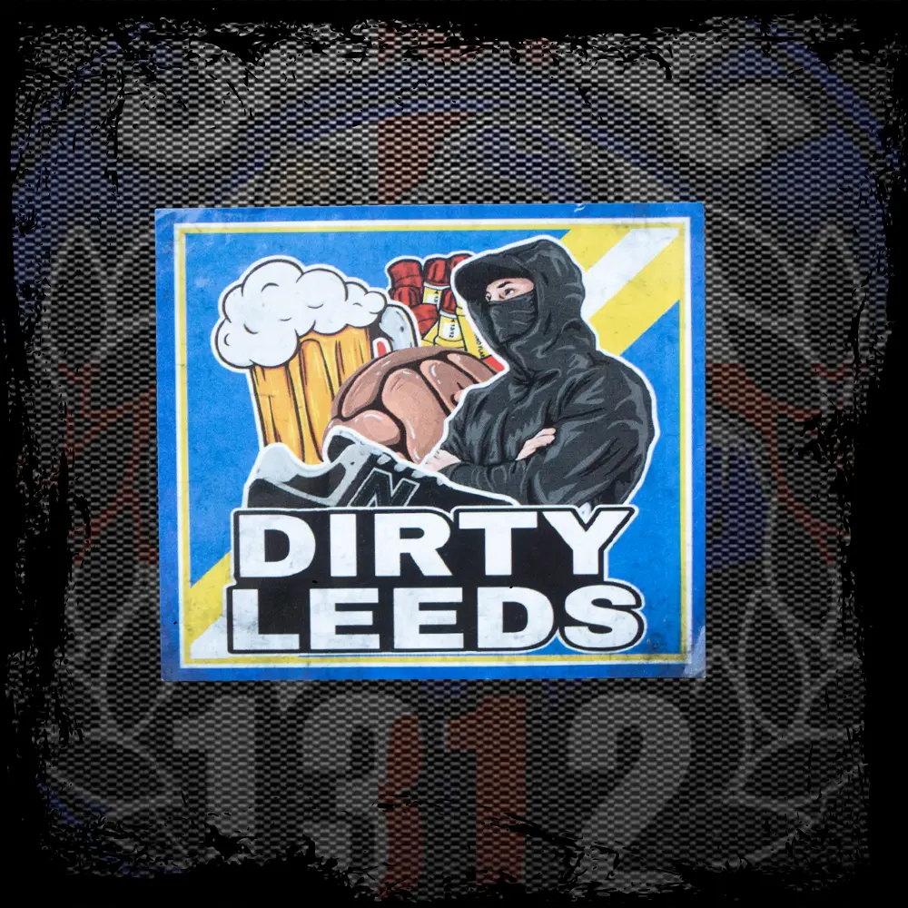 Dirty Leeds Ultras Sticker Pack - Pack of 20 8x7cm Stickers - Inspired by Leeds United, ALAW, Away Days