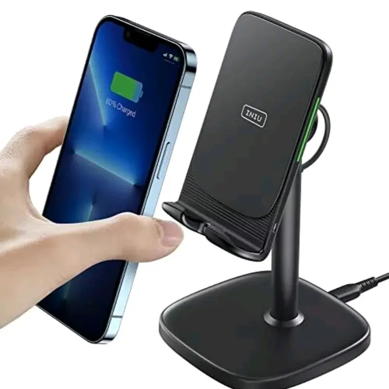 INIU WIRELESS CHARGER STAND WI-212 , Smartphone , Mobile Chargin Charging. Electronic phonechargers type c cellphone superfast cable watchcharger chargercable mobilecharger iphone docking apple 100 chargers 0