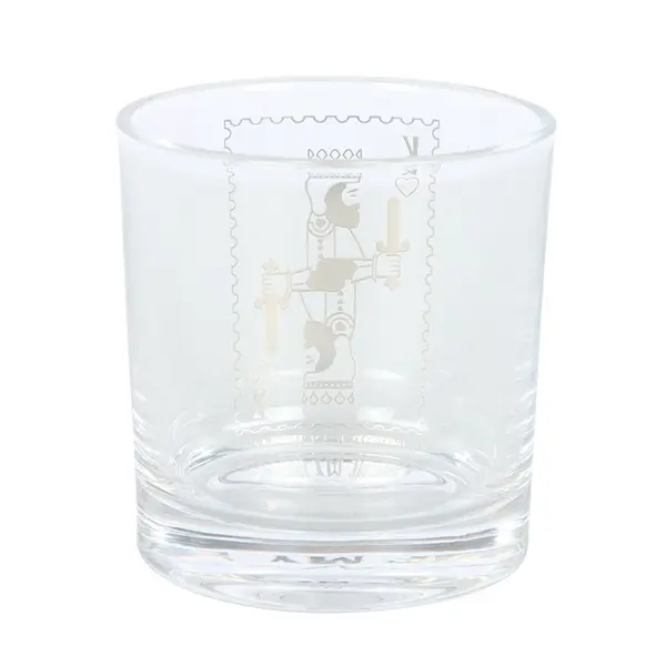 King of My Heart Drinking Glass 2