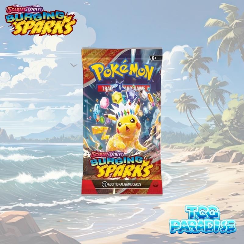 Product Introduction of Pokemon TCG: Surging Sparks Booster Pack 4