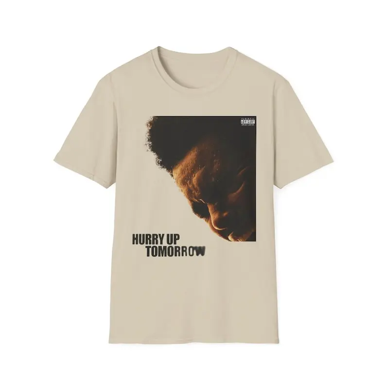Hurry Up Tomorrow Inspired Shirt, The Weeknd Fan Merch