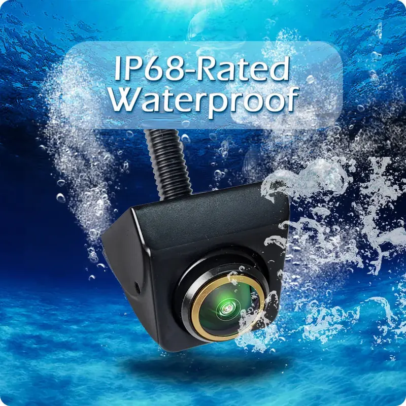 Car Rear View Camera CVBS AHD 1080P Full HD Reversing Rear Camera 170° Wide Angle Night Vision Fisheye Len Car Reversing Camera 3