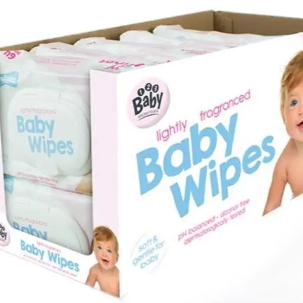 Fragrance Baby Wipes 64 Pack - Pack of 64, Perfect for Baby's Daily Needs