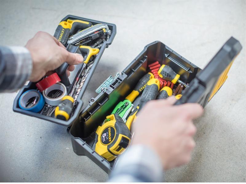 STANLEY® - Basic Toolbox with Organiser Top 32cm (12.1/2in) 3