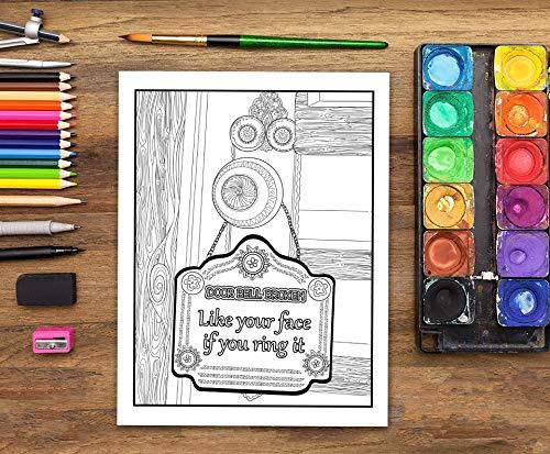 Product Introduction of Mum Life: A Snarky Adult Colouring Book: UK Edition 5