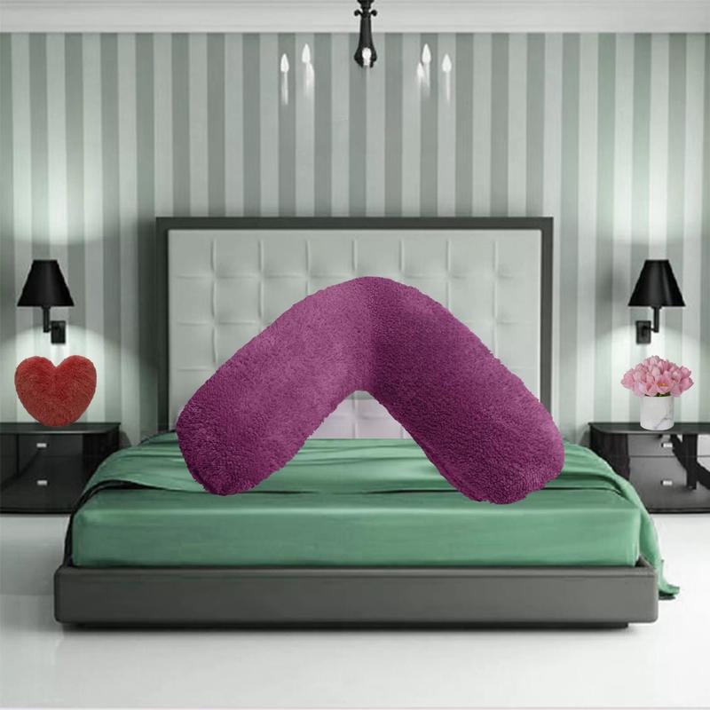 V Shaped Teddy Pillowcase Pregnancy Maternity Cover Only 8