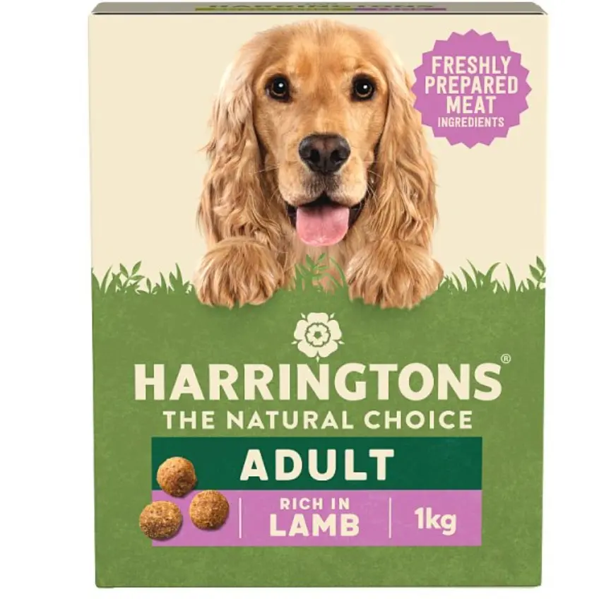 Harringtons Rich in Lamb & Rice Dry Adult Dog Food 1kg ( pack of 5 )
