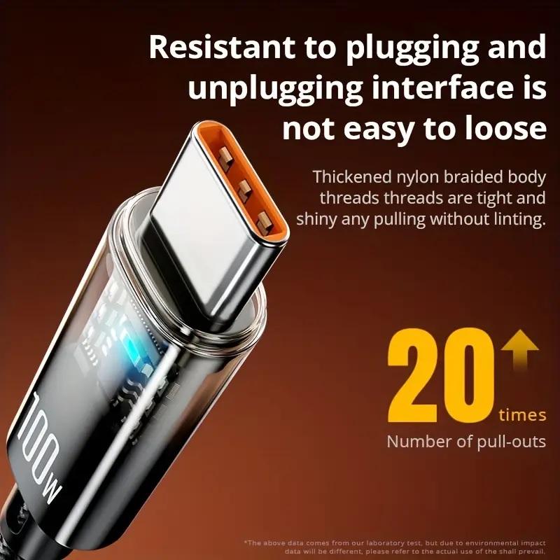 Product Introduction of Intelligent Auto Power-Off USB Type-C Charger – Fast Charging & High-Speed Data Smartphone Electronic Cellphone 13