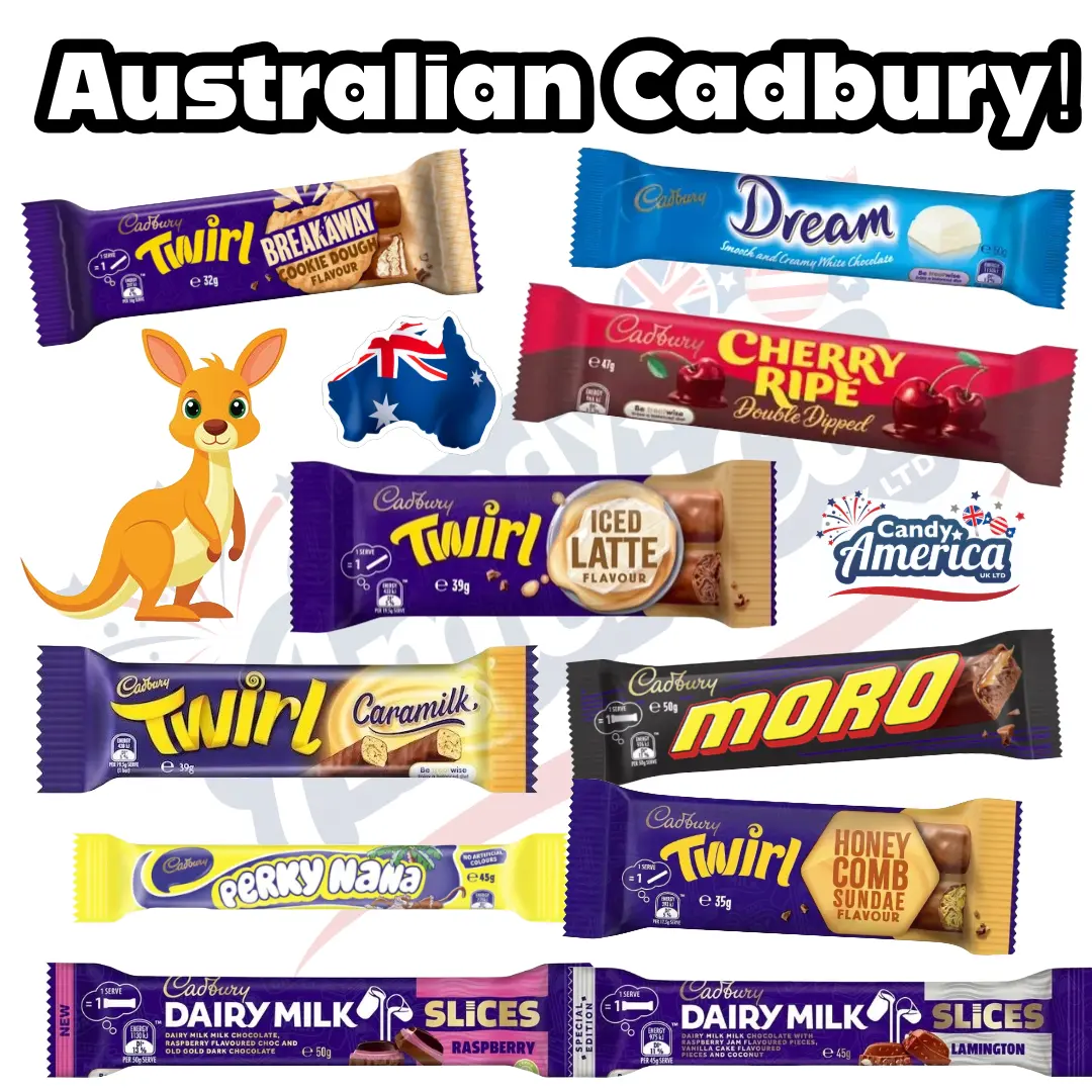 Cadbury Australian Varieties - HUGE Selection!