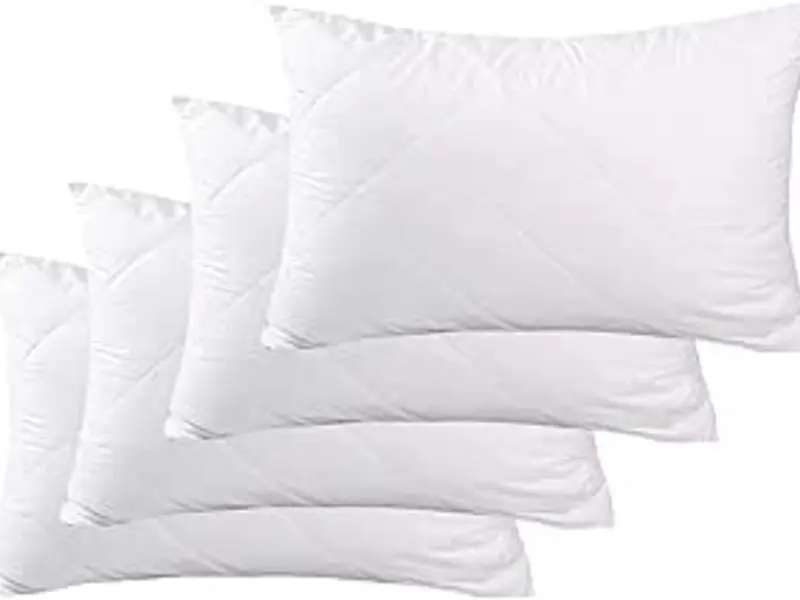 Beautify Crafts 4 Pack Normal Quilted Pillow - Same Day Shipping 4
