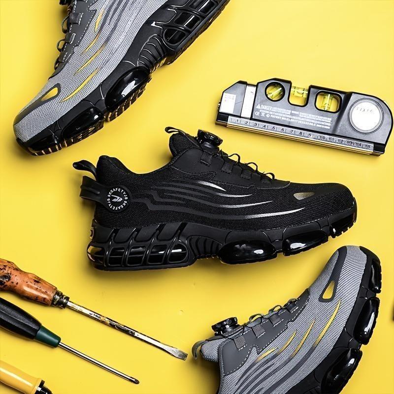 Men's essential outdoor shoes, work boots are comfortable, non-slip, shock-absorbing, safe and worry-free, and allow you to walk freely outdoors! 3