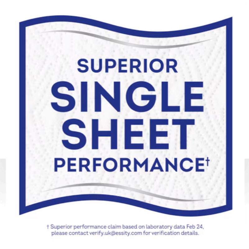Plenty Kitchen Roll - 100 Sheets- 2Ply - 1 Pack of 8 Rolls (800 Sheets) 2