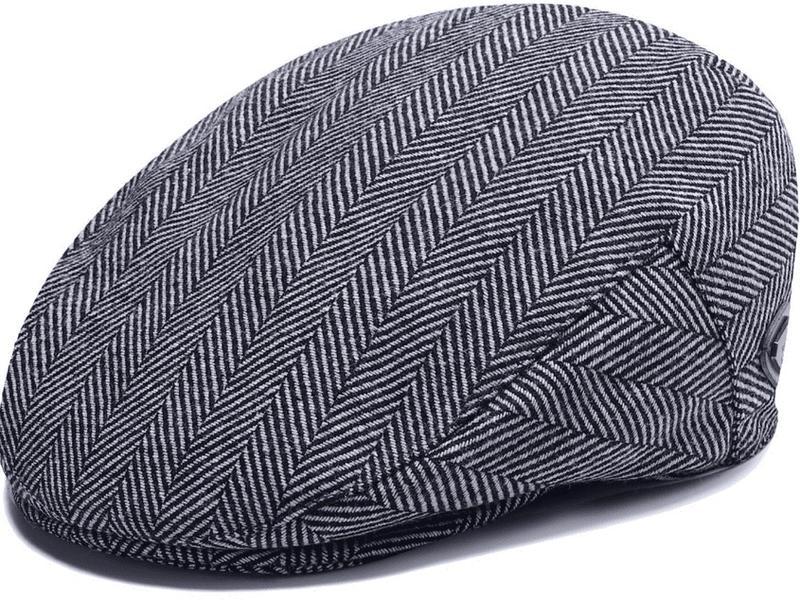 Tesfarz Men's Beret Flat Newsboy Hat Irish Cabbie Gatsby Cap Breathable Driving Hunting Hat 7