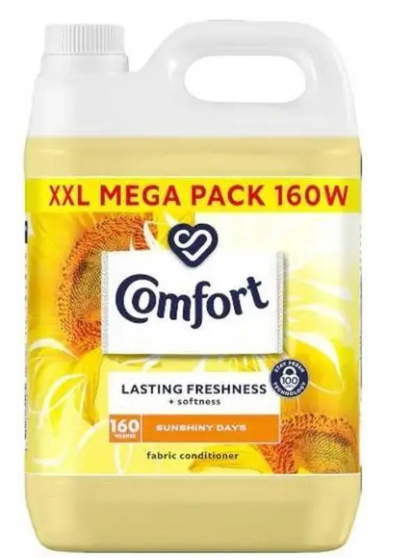 Conditioner with Stay Fresh Technology for 100 Days of Freshness + Fragrance - 160 Wash, 4800ml Pack of 1 - Scented, Household