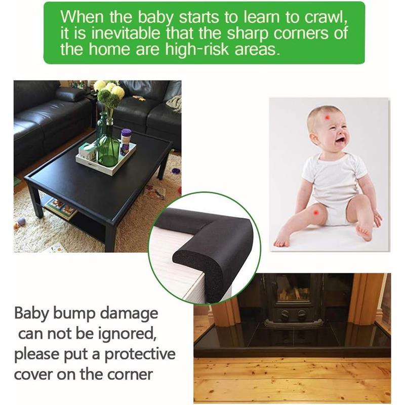 Baby Safety Baby Edge & Corner Guards Colorful Childproofing Protection 6