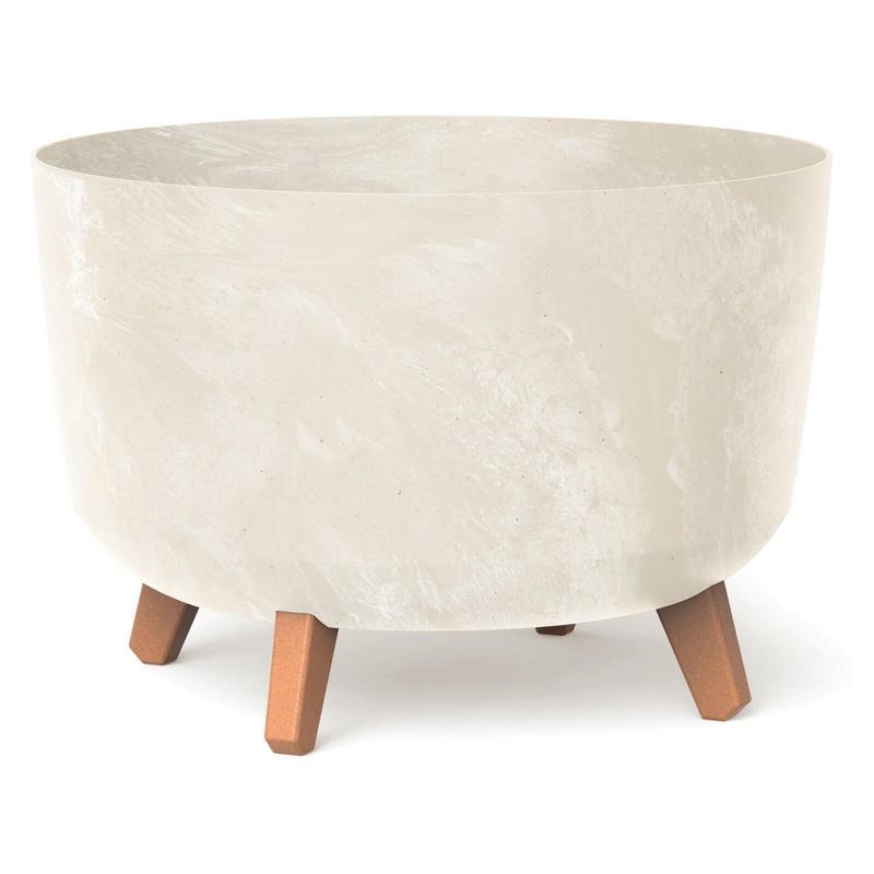 400mm Round Gracia Flower Pot with Case - 4