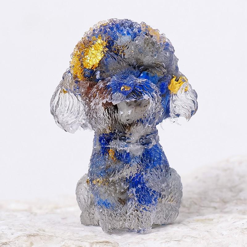 Crystal Dog, Crystal Puppy Christmas Decoration, Crystal Resin Crystal Dog, Halloween Gift, Reiki And Chakra Crystals, Christmas Gift, Crystal Gift, Home Decor,  Best Gift Ideas, Natural Crystal Collection, Crystal Decor, Crystal Seller UK, Crystal Shop 6