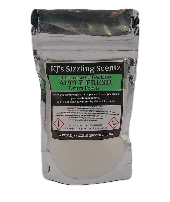 Washing Machine Drum Fresh Approx. 65g KJs Sizzling Scentz Household Cleaner 1