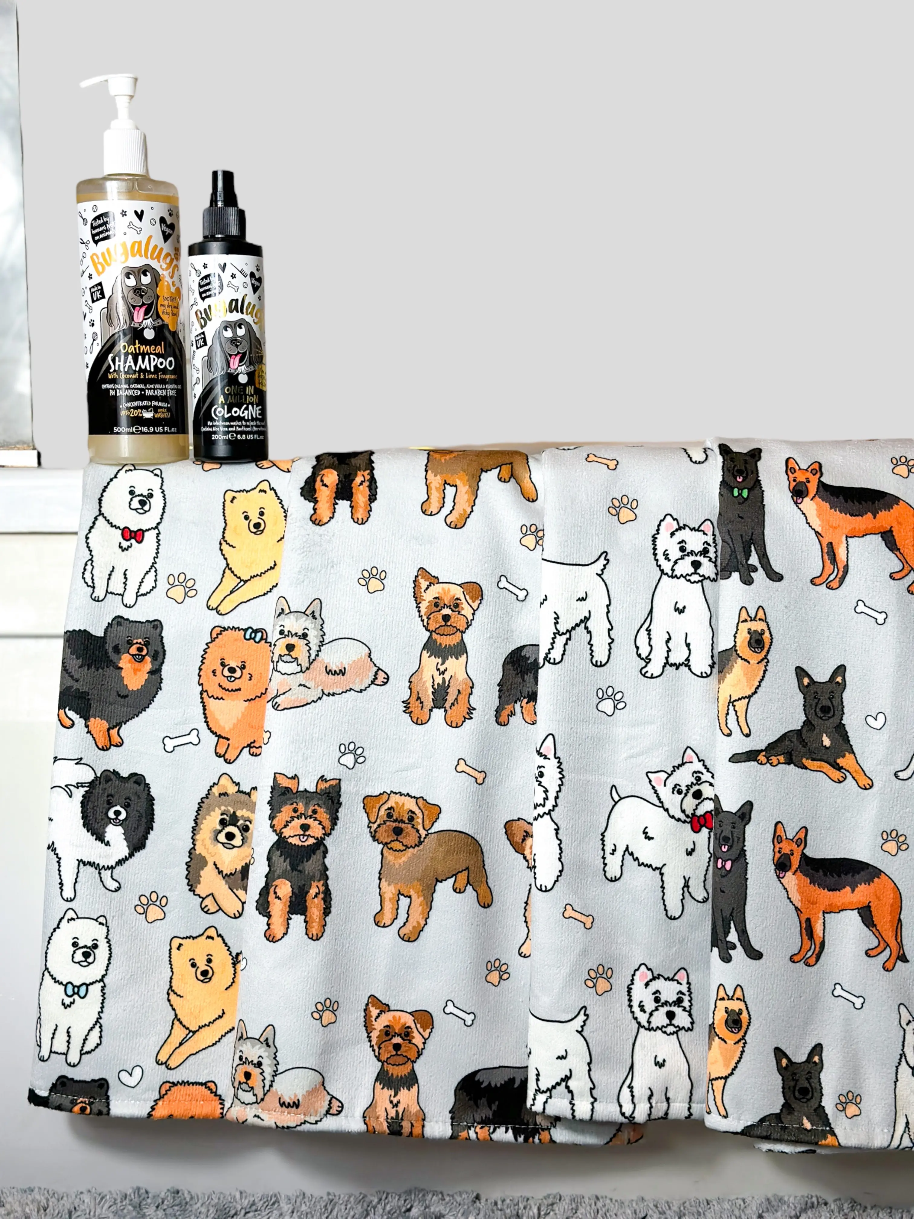 'Breed' Dog Microfibre Towels