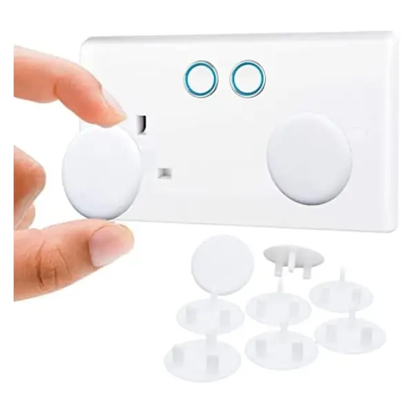 10 Pack Plug Socket Covers UK, Child Baby Plug Socket Covers for Sockets