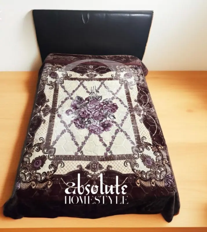 2 Ply M4K Cloud Mink Blanket Luxuriously Soft & Versatile Blankets | Machine Wash | Geometric Winter Cosy Blanket king size 1