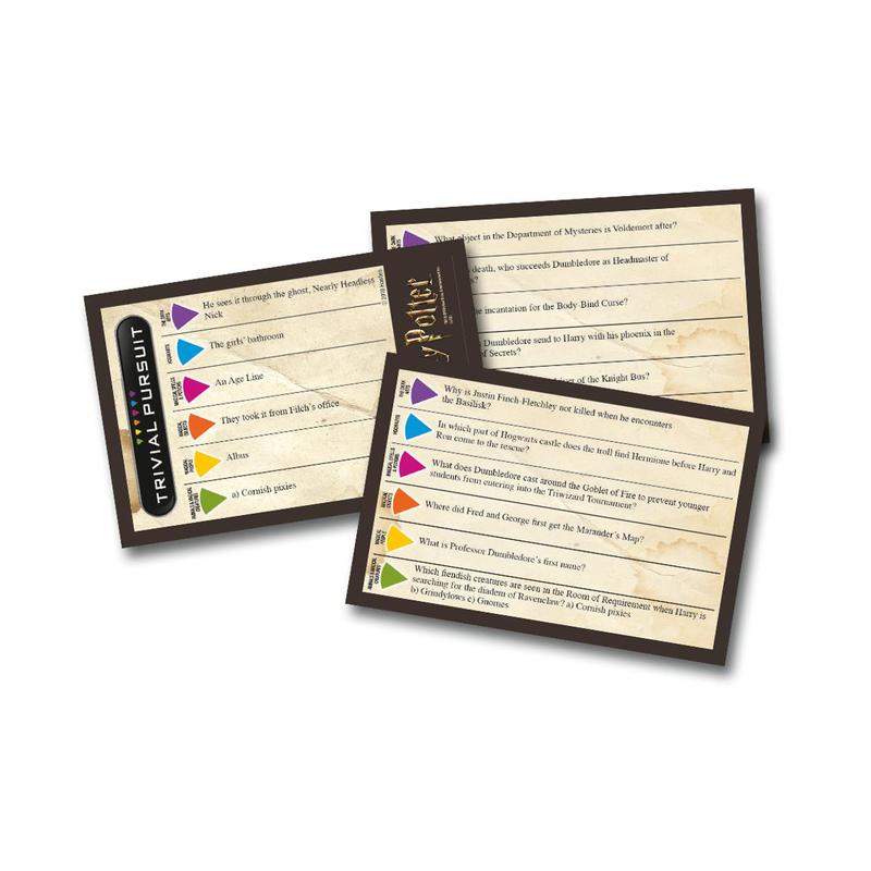 Winning Moves Harry Potter Trivial Pursuit Card Game 4