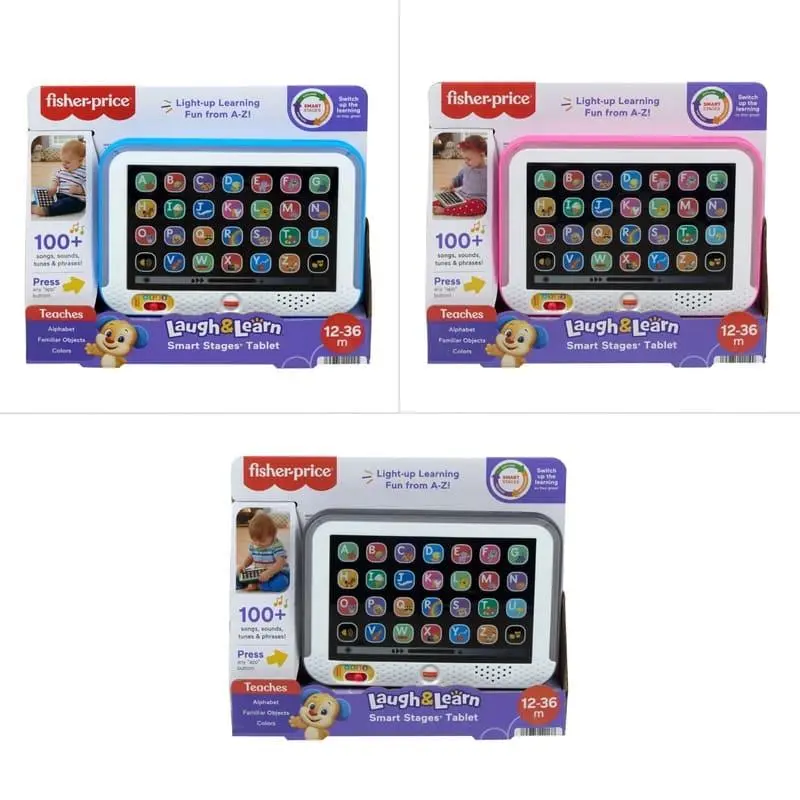 Fisher-Price Laugh & Learn Smart Stages Tablet Assortment 4