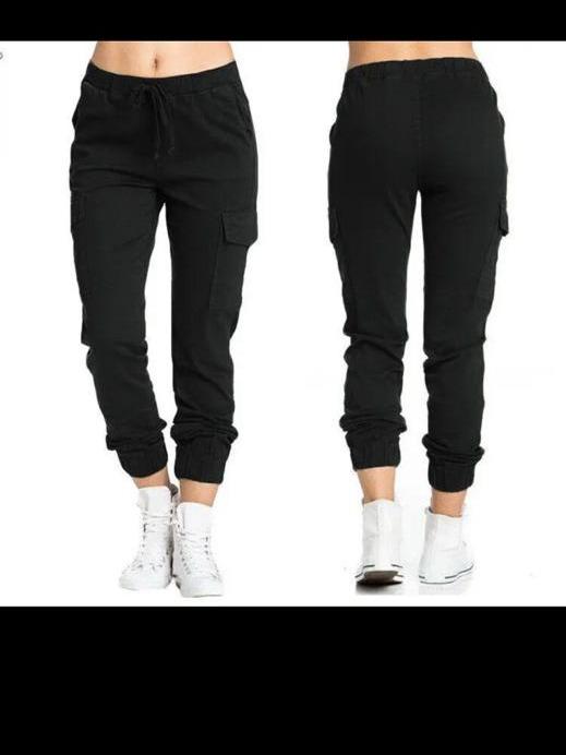 Ladies Women Cargo Strechy Trouser With Pocket 3
