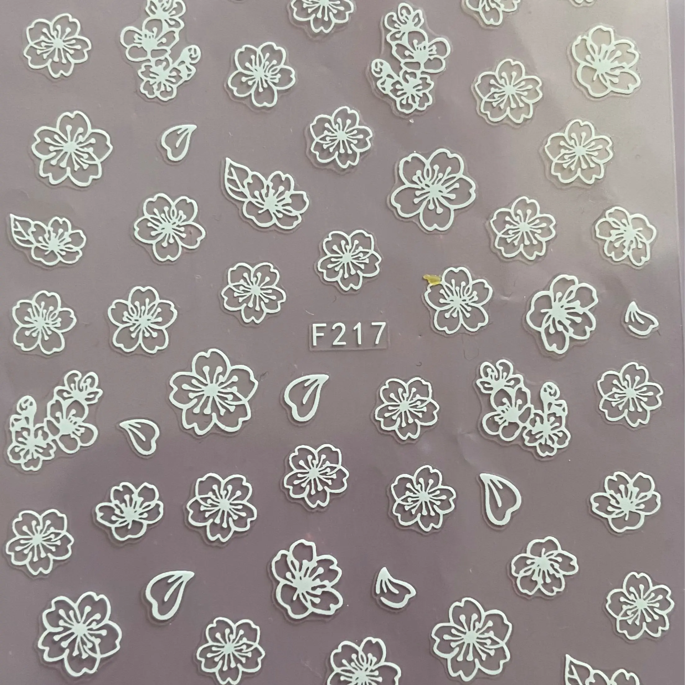 Nail Transfer Stickers  Set B for Flexies Press on Nails Durable quality  Make your nails  more attractive - Pack of 4 designs