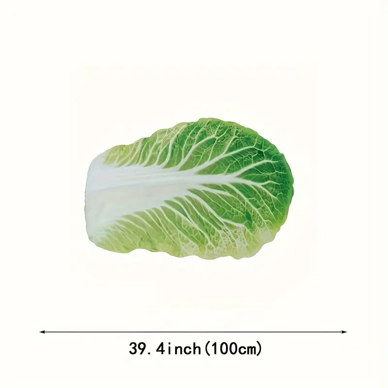 1pc Winter Warm Flannel Blanket, Funny Simulated Cabbage Blanket, Comfortable Warm Soft Blanket, For Sofa, Office Bed And Outdoor Travel 6