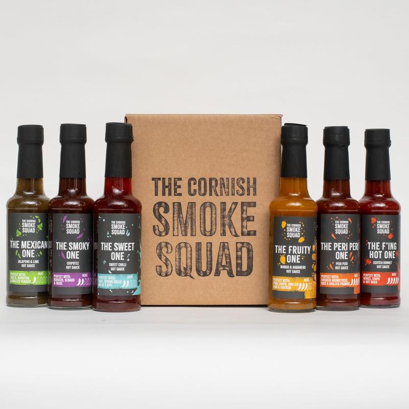 The Full Squad | 6 Chilli Hot Sauces | The Cornish Smoke Squad 3