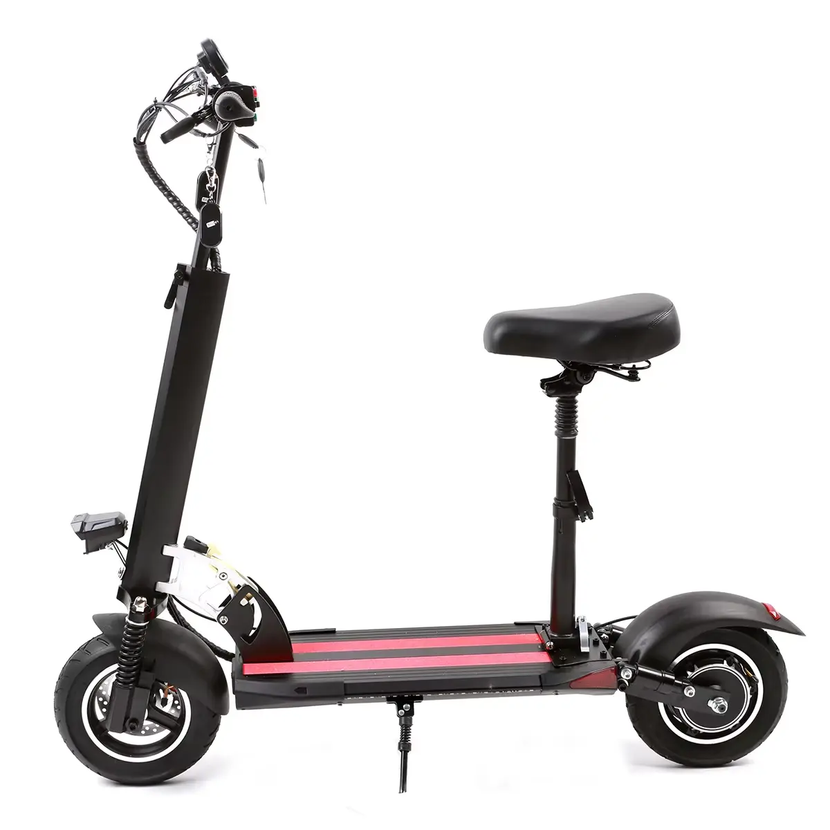 WQ-Q6 Foldable Electric Scooter 10 Inch 48V 12.5AH 500W Two Wheel Powerful Seat Scooters Adults City Commuting