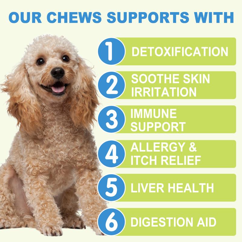 Worafy Allergy Relief Immune Chews for Dogs 6
