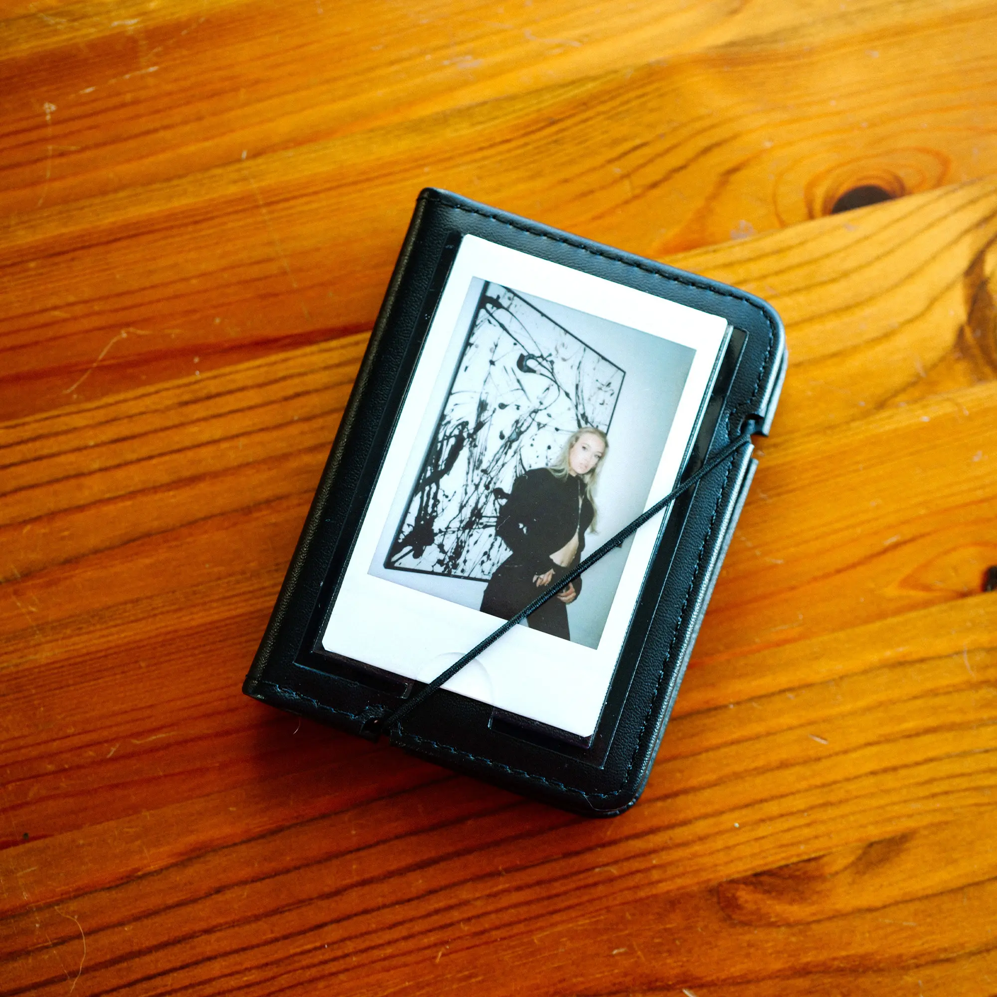 Instax Mini Photo Album | Burnt Black | Personalised Memory Book | Gift for Her | Couples Photo Album