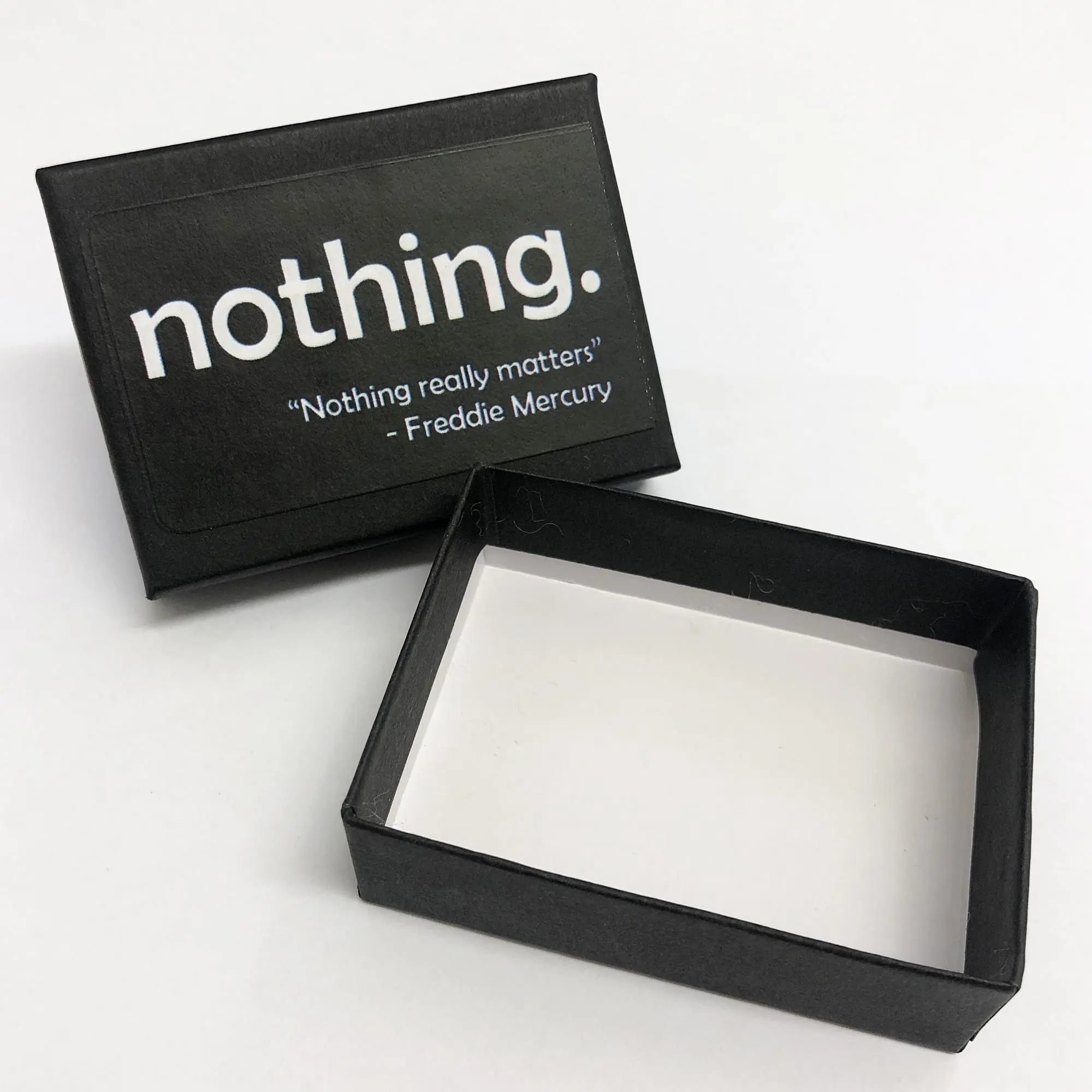Nothing (Boxed) - Gag Gift For Those Who Say They Don't Want Anything - Novelty Gift Idea - Ideal For Birthday Presents, Wedding Favours, Party Bags, Prank