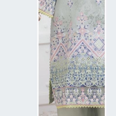 ML7 D4 Pakistani Ladies Readymade Shalwar Kameez Suit with Printed Dupatta 8