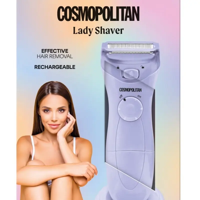 Cosmopolitan Neon Rechargeable Lady Shaver with Effective Hair Removal - Lilac 2