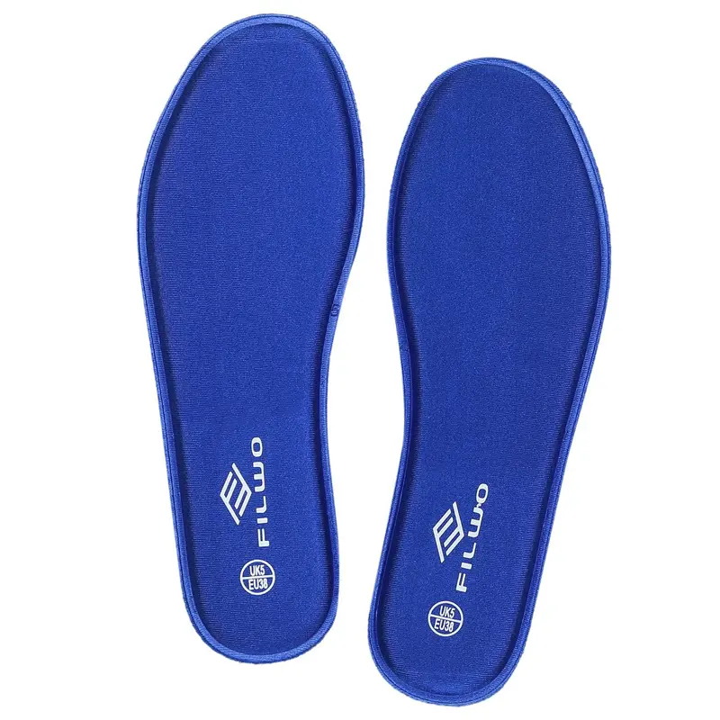 Comfort Blue Cushioned Memory Foam Shoe Insoles for Trainers Sneakers 0