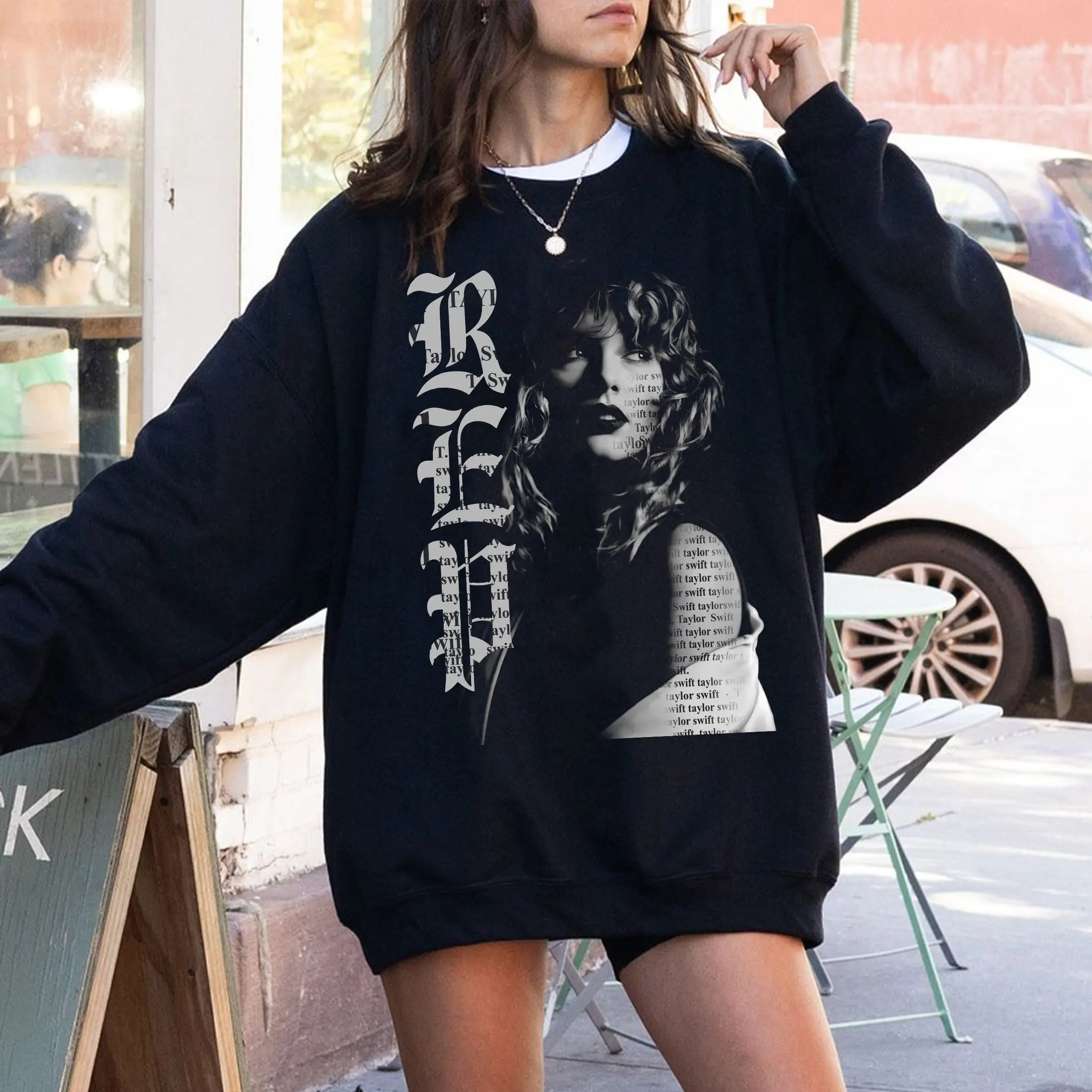 Vintage Reputation Swiftie Jumper, Reputation Sweatshirt