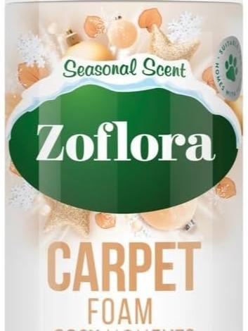 Carpet Cleaner, Odour Eliminator Carpet Foam Spray, Cosy Moments Seasonal Scent, 400ml, Refresh Carpets & Upholstery  Cleaning Household  Perfume Scented Multicolor 5