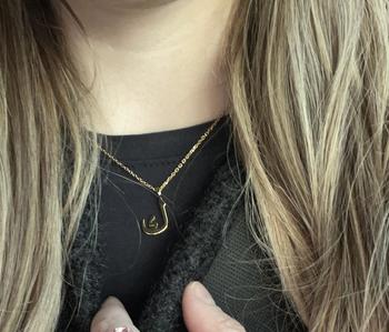 Product Review of Arabic Letter Necklace from K**x 0