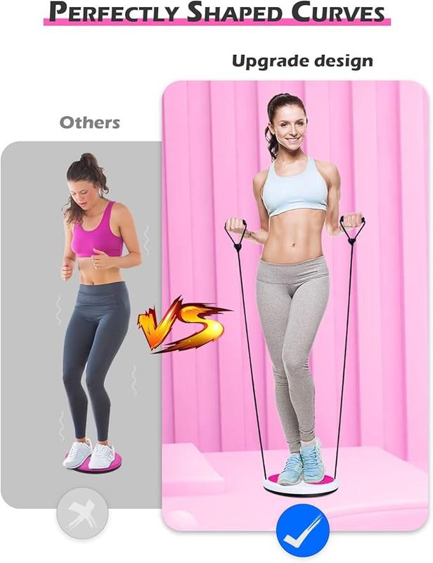 Waist Twist Disc, Waist Slimming Balance Rotating Disc Multi-functional Twist Board Exercise with Massage Foot Sole- Home Fitness Gym Equipment exercise  equipment 3