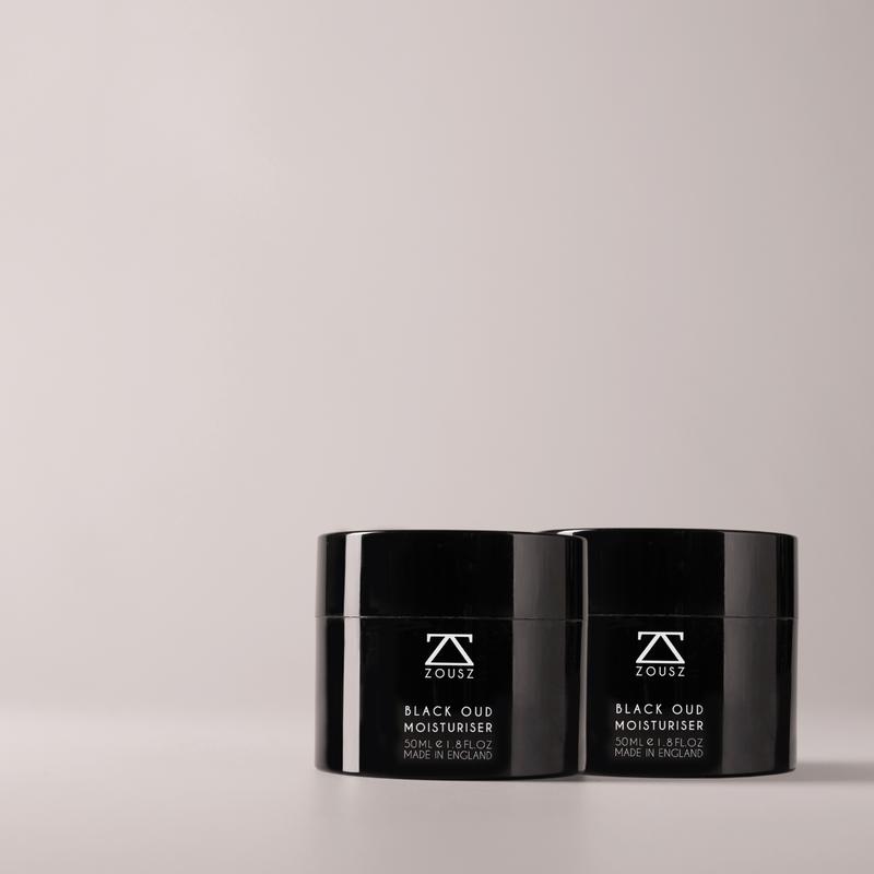 Black Oud Natural Men's Moisturiser - Organic Luxury Skincare with Hyaluronic Acid and Antibacterial Properties - Hydrating, Scent 3
