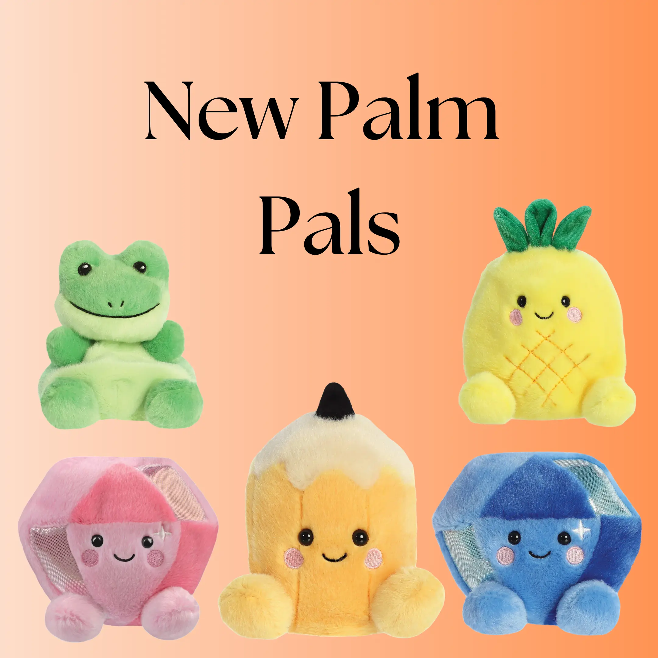 New Selection Palm Eco Bean Plush