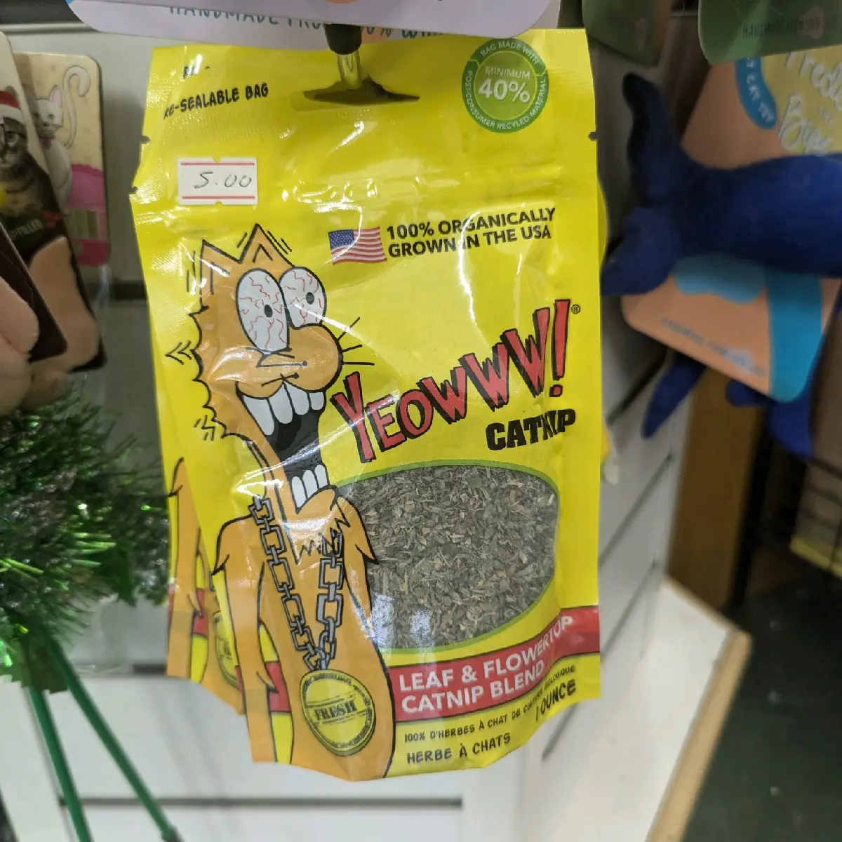Yeoww Catnip - Natural and Organic Catnip for Cats